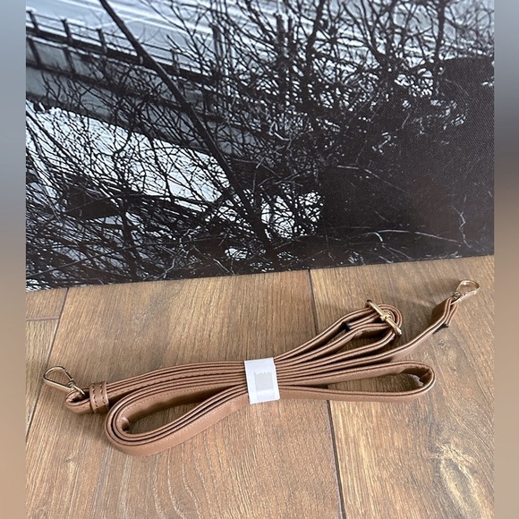 Mocha Brown Adjustable Purse Strap - Earth Tone Strap - Picture 2 of 3